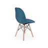 cadeira eiffel botone veludo turquesa