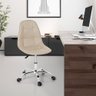 cadeira de escritorio giratoria nude estofada botone 1