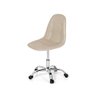 cadeira de escritorio giratoria nude estofada botone 2