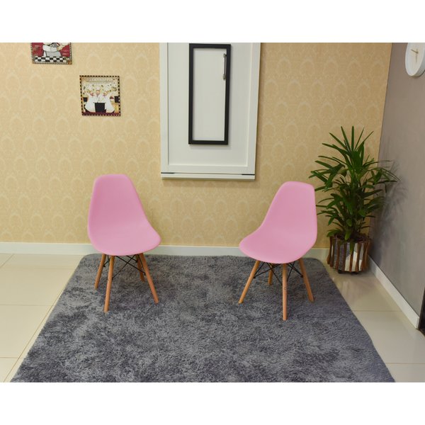 mesa 2 cadeiras dobravel de parede 120cm com cadeira eiffel rosa 3