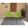 mesa dobravel retratil de parede 120x75 noronha com 2 cadeiras eames eiffel verde 4
