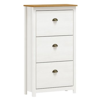 sapateira 3 gavetas em madeira macica branca carvalho linha topazio finestra moveis 1