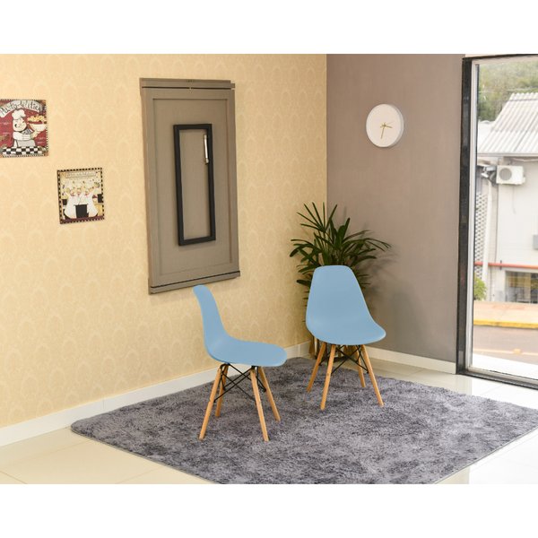 mesa dobravel retratil de parede 120x75 volpi com 2 cadeiras eames eiffel azul claro 1