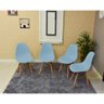 mesa dobravel retratil de parede 120x75cm com 4 cadeiras eames eiffel azul claro 3