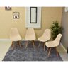 mesa dobravel retratil de parede 120x75cm com 4 cadeiras eames eiffel nude 3