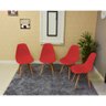 mesa dobravel retratil de parede 120x75cm com 4 cadeiras eames eiffel vemelho 3