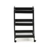 carrinho organizador multiuso 3 prateleiras preto 3