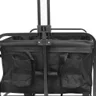 carrinho de carga portatil dobravel de camping robusto preto 8