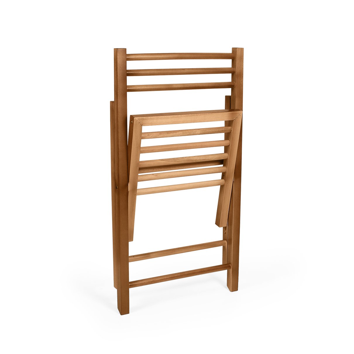 cadeira dobravel retratil rustica em madeira natural 3