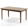 mesa de jantar retangular luiza 160x90cm natural 6