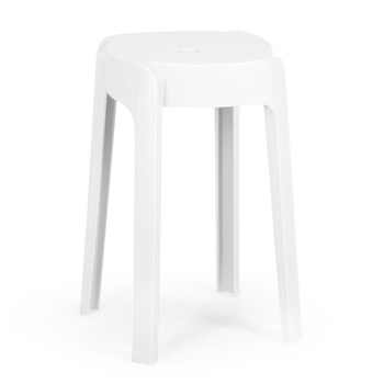 banqueta baixa empilhavel nordica branco 1
