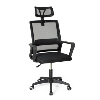 cadeira de escritorio giratoria executiva pro com regulagem de altura preto 2