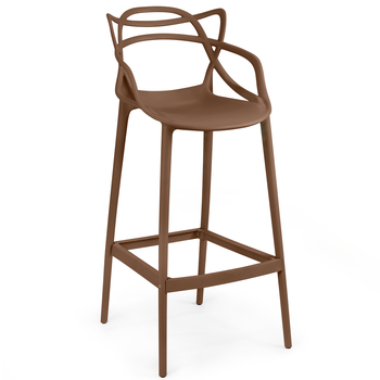 banqueta alta allegra design cozinha e bancad marrom 2