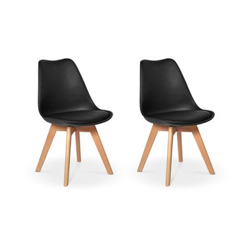conjunto 02 cadeiras eames wood leda design 5