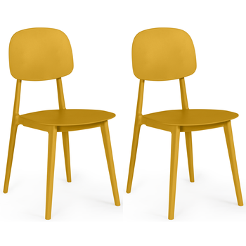 kit 2 cadeiras de jantar italia magazine decor 2