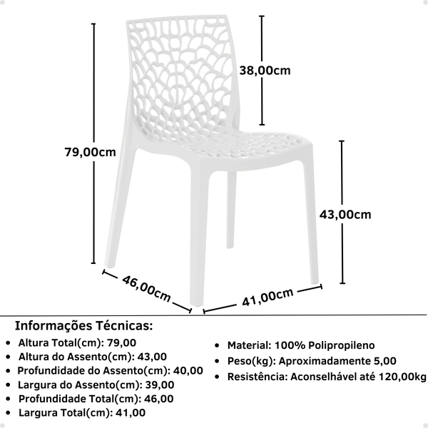 cadeira de jantar gruvyer magazine decor medidas 3
