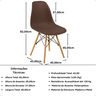cadeira de jantar charles eames eiffel magazine decor medidas 8