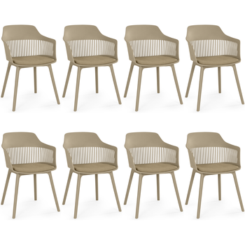kit 8 cadeiras de jantar estofada marcela magazine decor 1