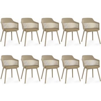 kit 10 cadeiras de jantar estofada marcela magazine decor 1