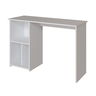 mesa escrivaninha home office com 3 nichos branco magazine decor 1