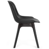 cadeira de jantar estofada design marcela preta sem bracos em polipropileno magazine decor 5