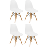 kit 4 cadeira de jantar charles eames eiffel branca magazine decor 1