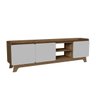 rack para tv ate 75 com 3 portas 200cm john branco magazine decor 2