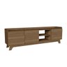 rack para tv ate 75 com 3 portas 200cm john natural magazine decor 2