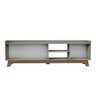 rack para tv ate 75 com 3 portas 200cm john verde magazine decor 7