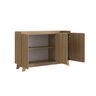balcao buffet 3 portas 150cm john natural magazine decor 5