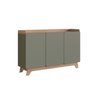 balcao buffet 3 portas 150cm john verde magazine decor 2