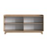 balcao buffet 4 portas 200cm john natural magazine decor 6