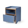 mesa de cabeceira 1 gaveta com nicho cindy azul magazine decor 6