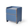 mesa de cabeceira 2 gavetas 45cm cindy azul magazine decor 2
