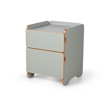 mesa de cabeceira 2 gavetas 45cm cindy verde magazine decor 2