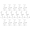 kit 16 cadeiras iron tolix design industrial branco