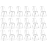 kit 18 cadeiras iron tolix design industrial branco