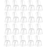 kit 20 cadeiras iron tolix design industrial branco