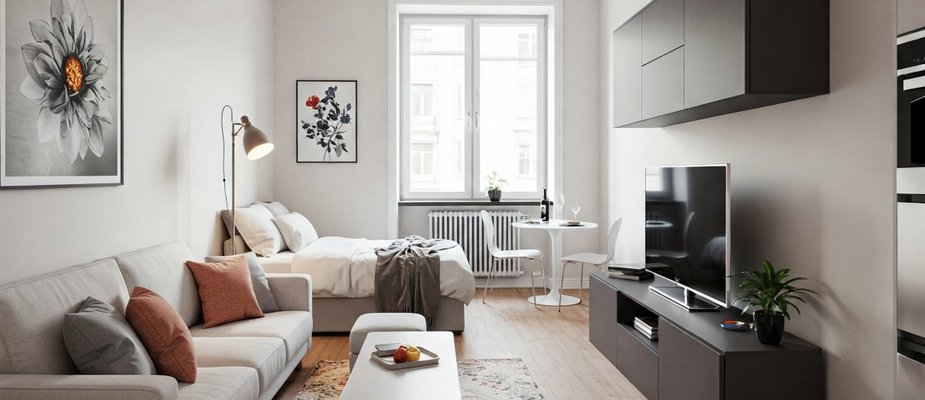 Decoração para Kitnets e Studios: Praticidade com Estilo
