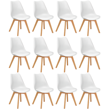 kit 12 cadeiras de jantar estofada eames wood leda rosa 4