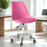 cadeira eiffel office base giratoria rosa magazine decor ambiente