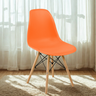 cadeira de jantar charles eames eiffel magazine decor laranja 1 ambiente