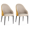 kit cadeira de jantar estofada la martina magazine decor cor bege 2