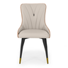 cadeira de jantar estofada verona magazine decor cor bege 5