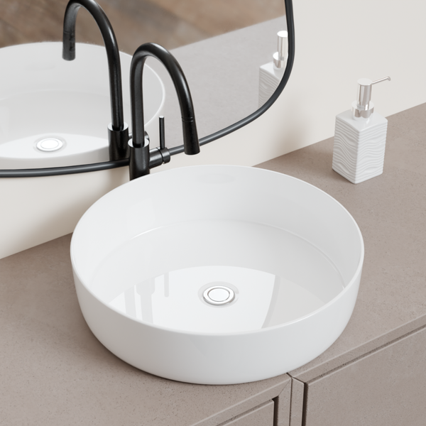 cuba pia de apoio redonda para banheiro lavabo 42cm ibiza zagonel louca 3