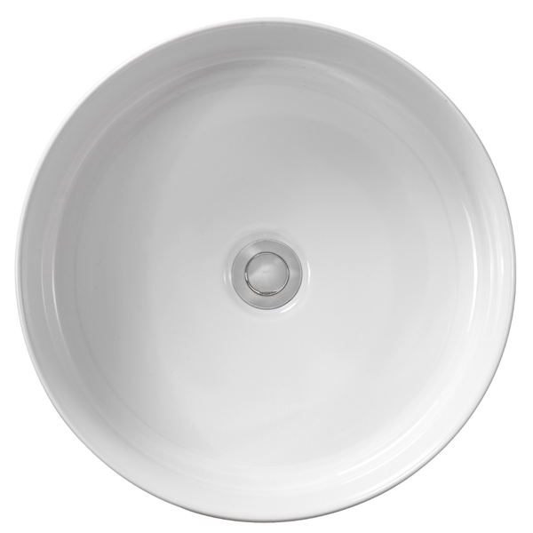 cuba pia de apoio redonda para banheiro lavabo 42cm ibiza zagonel louca 5