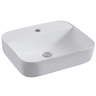 cuba pia de apoio retangular para banheiro lavabo 50x39cm cannes zagonel loucas com deck 2