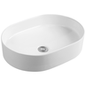 cuba pia de apoio oval para banheiro lavabo 50x37 capri zagonel loucas sem deck 2