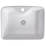 cuba pia de apoio oval para banheiro lavabo 50x37 capri zagonel loucas sem deck branco 4