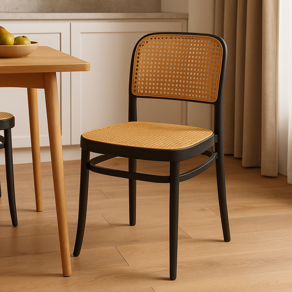 cadeira de jantar roma para sala e cozinha preto magazine decor 3